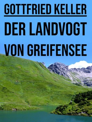 cover image of Der Landvogt von Greifensee